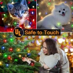 Ollny Christmas Lights Outdoor Indoor, 600LED 198FT Christmas Tree Lights IP67 Waterproof With Remote, 8 Modes Timer Plug In Outside Xmas Lights For House Bedroom Party Yard Decorations-Multicolor -Xmas Lighting Shop 91KdqRJG4jL. AC SL1500