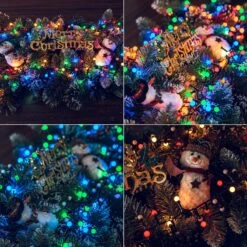 HEYFUNi Christmas Cluster Lights Outdoor,480LED 33FT Christmas Globe Lights Wiith 8 Modes Memory,Waterproof Plug In Tree Lights For Garland Patio Window Xmas Party Outside Decorations,Multicolor -Xmas Lighting Shop 91MRlJRkuL. AC SL1500