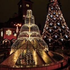 Icicle Lights Outdoor, 33 FT 384 LED 8 Modes Icicle Christmas Lights With 72 Drops, Icicle String Lights With Remote &Timer, Waterproof Fairy Lights For Indoor Patio Tree House Decor, Warm White -Xmas Lighting Shop 91SxE04eTaL. AC SL1500