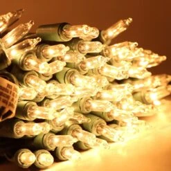 Joiedomi 300(2x150) Counts Clear Green Wire Christmas Lights, Warm White Lights For Indoor Or Outdoor Christmas Decorations -Xmas Lighting Shop 91UoEN7DbOL. AC SL1500