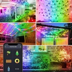 Smart Globe Fairy Lights, 32.8ft Waterproof LED String Lights For Indoor And Outdoor Decor, Voice And App Controlled With Music Sync For Christmas And Party, Compatible With Alexa And Google Home 9 Smart Globe Fairy Lights, 32.8ft Waterproof LED String Lights For Indoor And Outdoor Decor, Voice And App Controlled With Music Sync For Christmas And Party, Compatible With Alexa And Google Home -Xmas Lighting Shop 91UtGs1Nr1L. AC SL1500