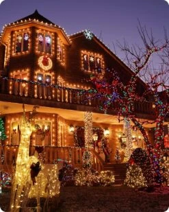 Acina 2 Pack Each 250 LED 85FT 8Modes Solar Powered String Lights Outdoor Waterproof, Solar Christmas Tree Lights Green Wire For Birthday Party Wedding Garden Patio Yard(Warm White & Multiple Colors) 13 Acina 2 Pack Each 250 LED 85FT 8Modes Solar Powered String Lights Outdoor Waterproof, Solar Christmas Tree Lights Green Wire For Birthday Party Wedding Garden Patio Yard(Warm White & Multiple Colors) -Xmas Lighting Shop 91hQ2HczvNL. AC SL1500