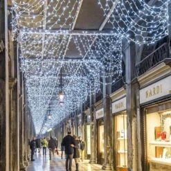 Oopswow 304L Curtain String Lights,9.8ft X 9.8ft 8 Modes Curtain Lights For Bedroom,Hanging Twinkle Fairy Lights Plug In Window Lights For Backdrop Christmas Party Wedding Outdoor Indoor Wall Decor -Xmas Lighting Shop 91uFdVCBRCL. AC SL1500