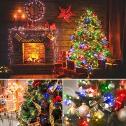 Solar Christmas Lights Outdoor Waterproof - 8 Mode 200LED 72ft LED Mini Solar Power String Lights, Multicolor Fairy Light Strings Decorations For Xmas Trees, Patio, Garden, Fence, Path, Holiday, Party 15 Solar Christmas Lights Outdoor Waterproof - 8 Mode 200LED 72ft LED Mini Solar Power String Lights, Multicolor Fairy Light Strings Decorations For Xmas Trees, Patio, Garden, Fence, Path, Holiday, Party -Xmas Lighting Shop 91vczfxcbkS. AC SL1500