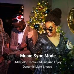 Fairy String Lights RGB Color Changing-32.8FT 100 LED USB Fairy Light Bluetooth App Indoor Outdoor String Light With Remote Control Multicolor Waterproof Light For Bedroom Party Christmas Decoration -Xmas Lighting Shop 91voN5W0F6L. AC SL1500