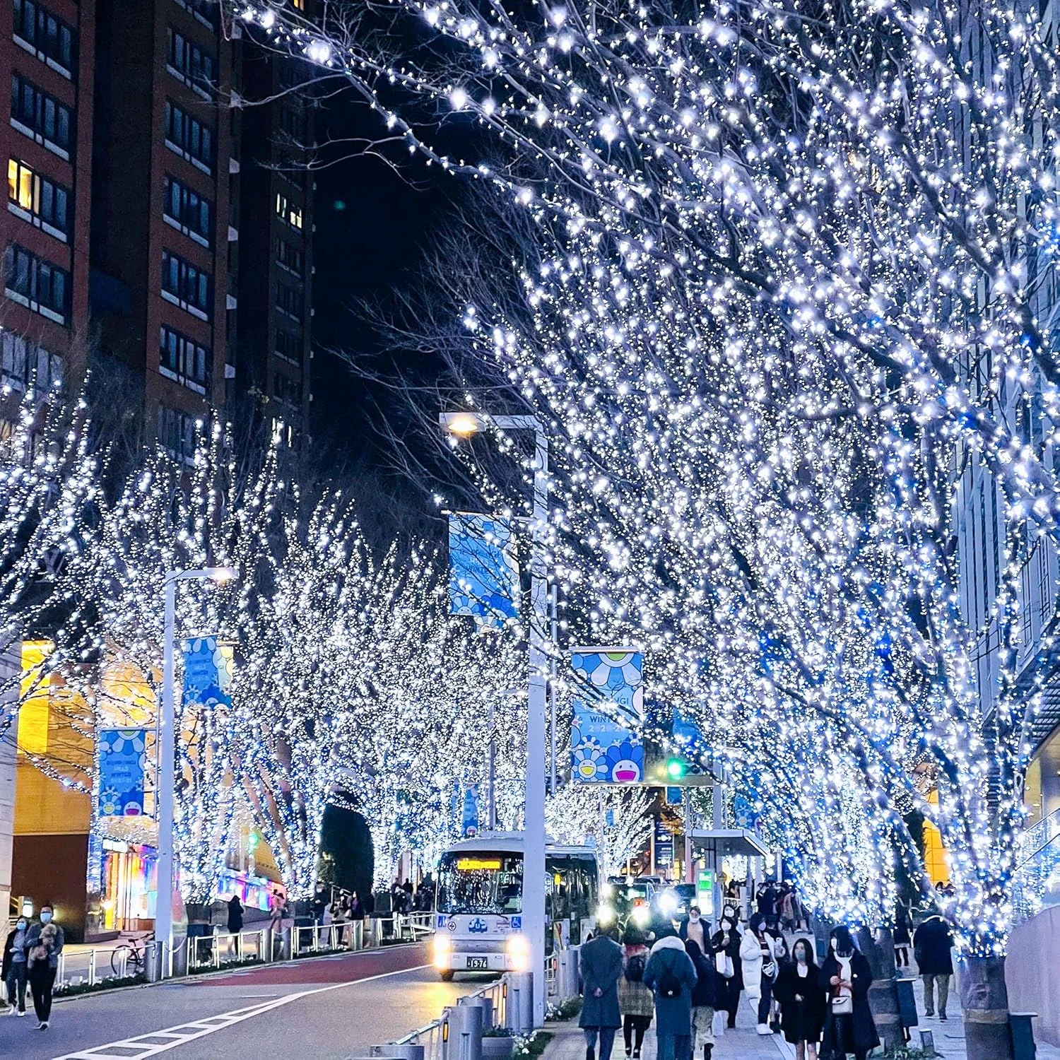 YOUNGAR 98FT 200 LED White String Lights, 8 Modes White Christmas Lights Indoor Outdoor, 30V UL Certified Twinkle Lights Plug In For Home, Garden, Wedding, Party, Christmas, Holiday Decoration 7 YOUNGAR 98FT 200 LED White String Lights, 8 Modes White Christmas Lights Indoor Outdoor, 30V UL Certified Twinkle Lights Plug In For Home, Garden, Wedding, Party, Christmas, Holiday Decoration - Image 7